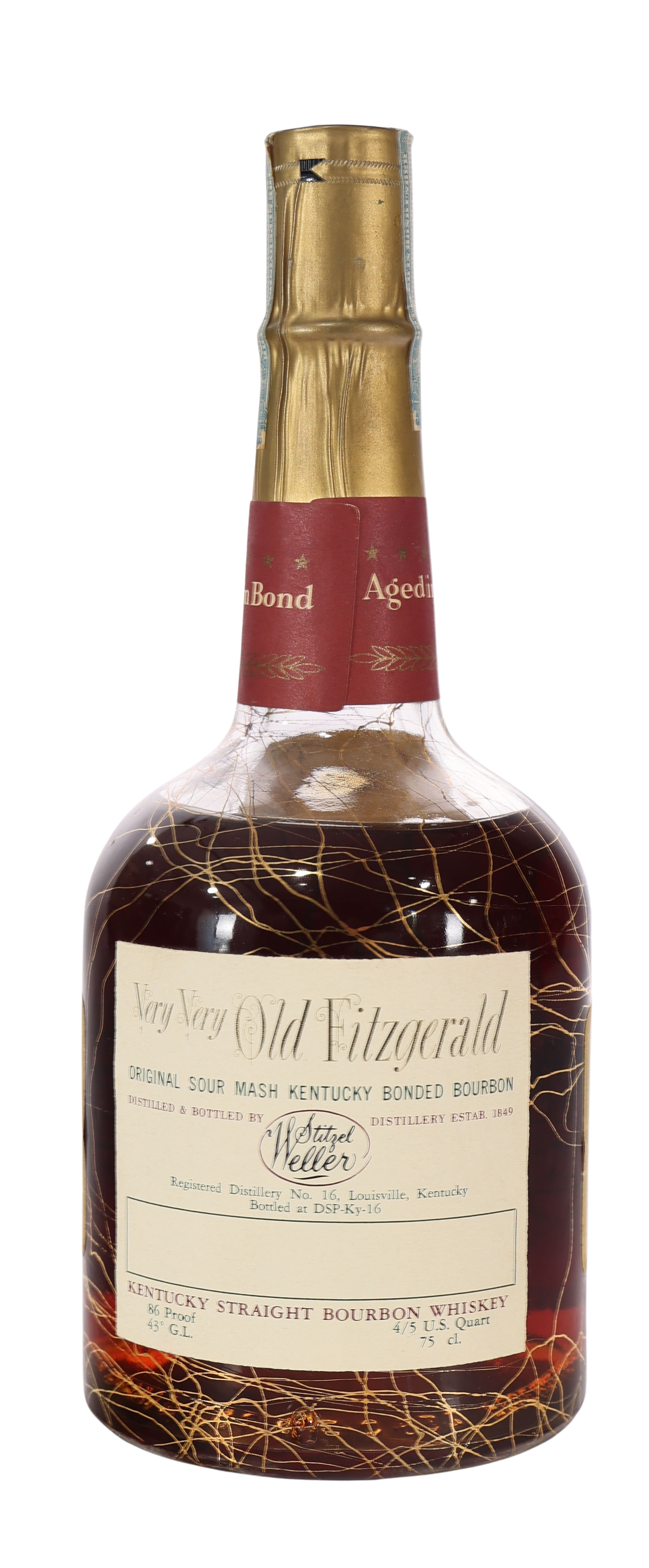 Old Fitzgerald 12yr Bourbon Export 1959-1971 Very Very Rare
